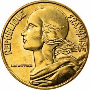 アンティークコイン コイン 金貨 銀貨 Coin, France, Marianne, Centimes, 1994, Paris, MSの画像
