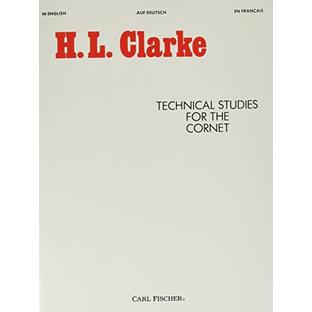 ウィットナー クラーク : 技術的練習曲 (トランペット教則本) カール・フィッシャー出版の画像