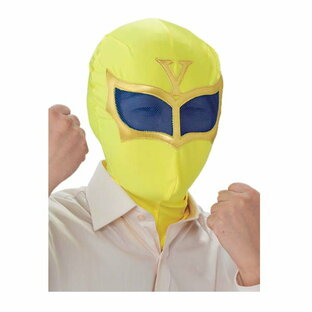 いつでも レンジャー イエロー 丸惣 MJP-501パーティーグッズ 宴会 爆笑戦隊 変身ヒーロー マスクの画像