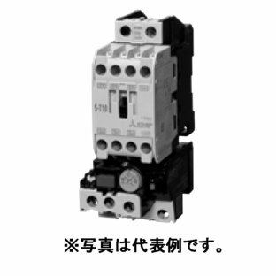 三菱電機 電磁開閉器 MSO-T10 1.5kW 200V【6.6A(5.2〜8A)】 コイル電圧AC200Vの画像