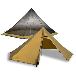 ワンポールテント 1~2人用 超軽量 3000mm耐水圧 キャンプテント テント 二層構造 防水 防雨 防風 防災 簡単設営(tw228)の画像