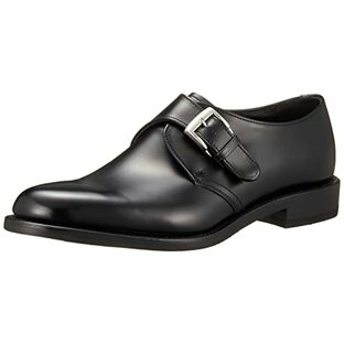 [リーガル] ビジネスシューズ 革靴 日本製 モンクストラップ メンズ ブラック 24.0 cmの画像