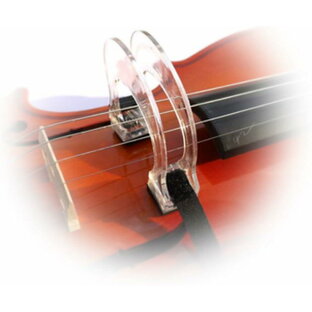 【楽天ランキング1位入賞】バイオリン ボーイング ガイド 弓 補正 練習 器具 ヴァイオリン 4/4 サイズ用( 透明, 4/4 サイズ用)の画像