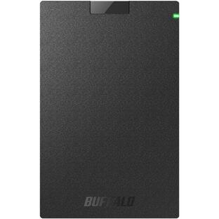 バッファロー BUFFALO ハードディスク ポータブルHDD スタンダードモデル ブラック 1TB HD-PCG1.0U3-BBAの画像