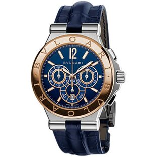 [ブルガリ] 腕時計 ディアゴノ DG42C3SPGLDCH メンズ ブラック [並行輸入品]の画像