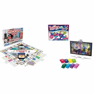 モノポリー(日本版) x ツイスターエアー 正規品【セット買い】 ハズブロゲーミング Hasbro ゲーム Monopoly Japan Twister Airの画像