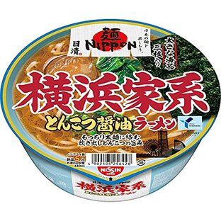 麺ニッポン 日清 麺NIPPON 横浜家系とんこつ醤油ラーメン 119g *12個の画像
