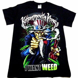Kottonmouth Kings コットンマウスキングスI WANT WEEDオフィシャルバンドTシャツの画像