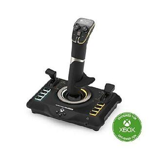Xbox 公認 Turtle Beach ジョイスティック コントローラー VelocityOne Flightstick ブラック/黒 フライト スペース コンバット用 Windows / Xbox Series X|S|Onの画像
