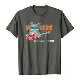 HOOTERS(フーターズ)ワールドツアーTシャツ Hooters World Tour T-Shirt Asphalt Grey グレーの画像