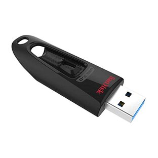 【 サンディスク 正規品 】メーカー5年保証 USBメモリ 64GB USB 3.0 スライド式 SanDisk Ultra 読取最大130MB/秒 SDCZ48-064G-J46 新パッケージの画像