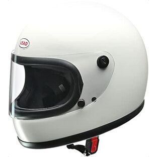 リード工業(LEAD) バイクヘルメット フルフェイス RX-200R ホワイト フリーサイズ (57-60cm未満) -の画像