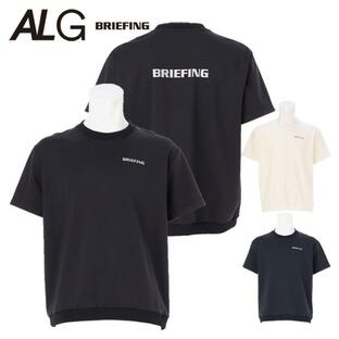ブリーフィング Tシャツ メンズ クルーネック 半袖 シャツ ストレッチ バックロゴ ネオプレーンダンボール ブランド 無地 ロゴ BRIEFING ALG BRM241M10の画像