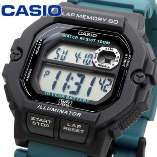 CASIO カシオ 腕時計 メンズ チープカシオ チプカシ 海外モデル 60ラップメモリ ランニング WS-1400H-3AVの画像