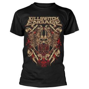 (キルスウィッチ・エンゲイジ) Killswitch Engage オフィシャル商品 ユニセックス Engage Bio War Tシャツ コットン 半袖の画像