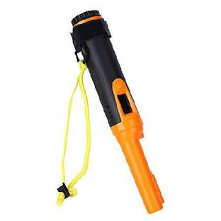 Jeanoko HS10 Treasure Finder Handheld Metal Detector Pinpointer Metal Tester with a high-Brightness LED Light for Wild Treasure Hunts(Orange)の画像