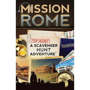[RDY] [送料無料] ミッション・ローマ：スカベンジャーハントの冒険 子供のための旅行ガイド ペーパーバック [楽天海外通販] | Mission Rome : A Scavenger Hunt Adventure: Travel Book For Kids Paperbackの画像
