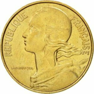 【極美品/品質保証書付】 アンティークコイン コイン 金貨 銀貨 [送料無料] [#407587] France, Marianne, 10 Centimes, 1987, Paris, EF(40-45)の画像