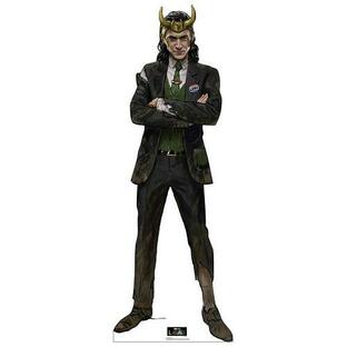 トム・ヒドルストン ロキ ポスター 等身大パネル ツノ マーベル グッズ ディズニー+ Loki with Hornsの画像