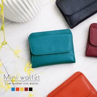 ミニ財布 レディース 二つ折り財布 使いやすい 財布 40代 小さめ 薄い カードケース コンパクト 30代 大容量 メンズ レアリーク 小銭入れの画像