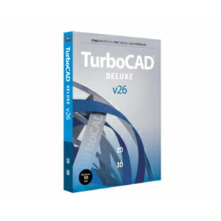 キヤノンITソリューションズ TurboCAD v26 DELUXE アカデミック 日本語版 ※パッケージ版 TURBOCADV26DXAC-WDの画像
