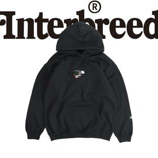 インターブリード パーカー INTERBREED Big Bite Hoodie BLACKの画像