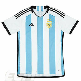 【予約ECM32】2つ星【国内未発売】アルゼンチン代表 ホーム 半袖 【サッカー/Argentina/22-23/カタールW杯/ユニフォーム】の画像