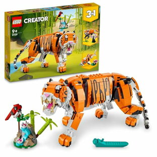 レゴ(LEGO) クリエイター 野生のトラ 31129 おもちゃ ブロック プレゼント 動物 どうぶつ 宝石 クラフト 男の子 女の子 9歳以上の画像