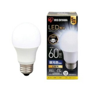 LED電球60W E26 広配光 昼光色 4個セット 送料無料の画像