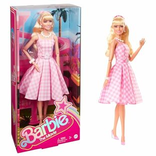 マテル(MATTEL) バービー(Barbie) 映画「バービー」 ギンガムドレス【着せ替え人形・ドール】 【3才~】 HPJ96の画像