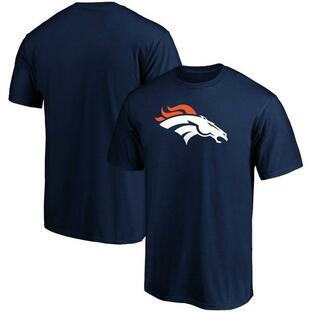 ファナティクス Tシャツ メンズ Denver Broncos Fanatics Primary Logo Team TShirt Navyの画像