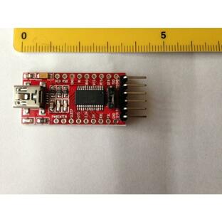 USB シリアルTTL 変換基板ピンヘッダ付 FT232RL ARDUINO対応の画像
