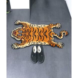 メンズ ラグ ラグマット DETAIL/ディティール Tibetan Tiger Rug Small Sサイズ チベタンタイガーラグ スモール ラグマの画像