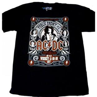 AC/DC「PUBLIC ENEMY」Tシャツの画像