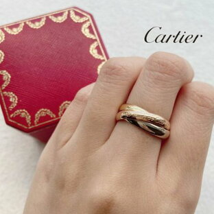 Cartier（カルティエ）トリニティリング K18ゴールドの画像