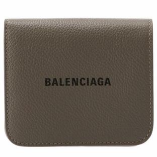【訳あり】バレンシアガ BALENCIAGA 二つ折り 財布 スモールウォレット CASH ミニ財布 ロゴ 二つ折り財布 594216 1IZI3 1660の画像