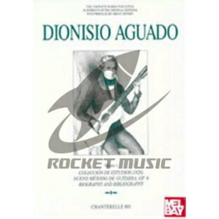 [楽譜] D.アグアド／コンプリート・ギター・ワークス Vol.1《輸入ギター楽譜》※出版社都合により、納期に...【送料無料】(Dionisio Aguado y Garcia/Complete Guitar Works Band 1)《輸入楽譜》の画像
