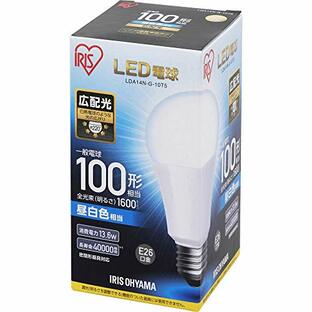 【節電対策】 IRIS LED電球 E26 広配光 100W 形相当 昼白色 LDA14NG10T5の画像