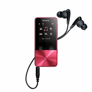 ソニー ウォークマン Sシリーズ 16GB NW-S315 : MP3プレーヤー Bluetooth対応 最大52時間連続再生 イヤホン付属 2017年モデル ビビッドピンク NW-S315 Pの画像
