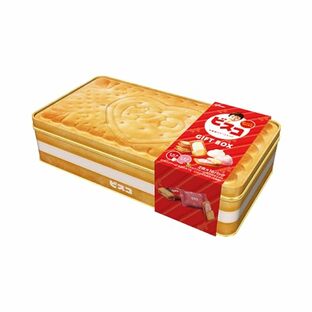 江崎グリコ ビスコギフトボックス 32枚（2枚×16袋） ビスケット クッキー お菓子 おかし ギフト 缶 プレゼント BOXの画像