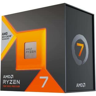 AMD Ryzen 7 7800X3D BOX Socket AM5 / 8コア16スレッド / 4.2GHz(Boost 5.0GHz) 120W 100-100000910WOF【当店保証3年】の画像