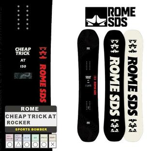 日本正規品 ローム スノーボード 板 23-24 ROME CHEAP TRICK AT Rocker UNISEX チープ トリック エーティー ロッカー ユニセックス 男性 女性 スノボの画像