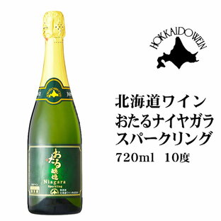 北海道ワイン おたる ナイヤガラスパークリング 720mlの画像