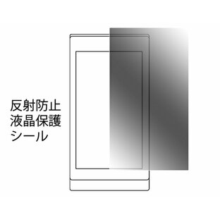 送料無料 HTC Desire SoftBank X06HT用反射防止液晶保護シール クリーナークロス付き！ メール便の画像