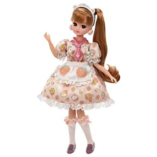 タカラトミー 『 リカちゃん ドレス すみっコぐらしカフェへようこそ! ドレスセット 』 着せ替え お人形 おままごと おもちゃ 3歳以上 玩具安全基準合格 STマーク認証 Licca TAKARA TOMYの画像