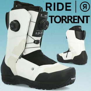 ライド 30%off RIDE スノーボード ブーツ メンズ TORRENT トーレント ホワイト トレント スノーブーツ スノボ 2023-2024冬新作の画像