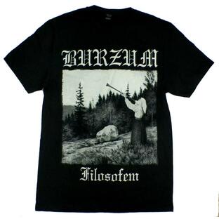 【BURZUM】バーズム「FILOSOFEM BLACK」Tシャツの画像