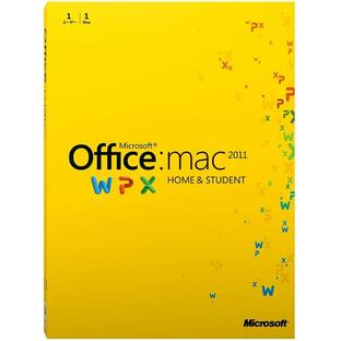 新品 未開封 Microsoft Office for Mac Home and Student 2011-1 パックパッケージ 日本語版 ワード エクセル パワーポイントの画像