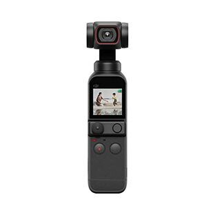 DJI Pocket 2 vlogカメラ3軸ジンバル 手持ちスタビライザー 4Kカメラ 1/1.7インチCMOS 64MP写真 フェイストラッキング YouTube/TikTok/Vlog用動画撮影 Android & iPhone対応 ポータブル ビデオカメラ ブラックの画像