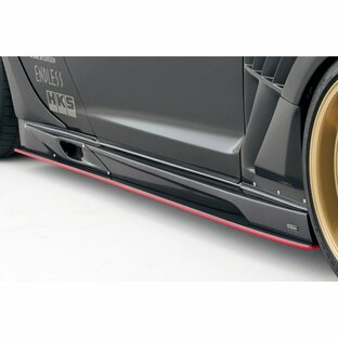 VARIS バリス 日産 R35 GT-R Ultimate ’17 Ver サイドスカート + ブレイクダクト 左右セット FRP 未塗装 + カーボン [型番: VANI-128 ]の画像
